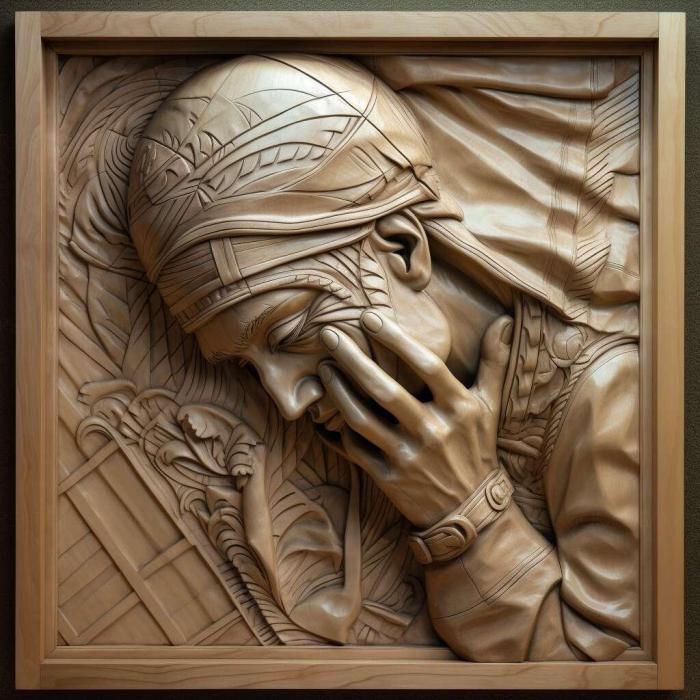 نموذج ثلاثي الأبعاد لآلة CNC 3D Art 